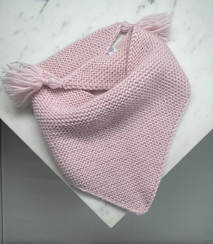 Strick-Halstuch Rose